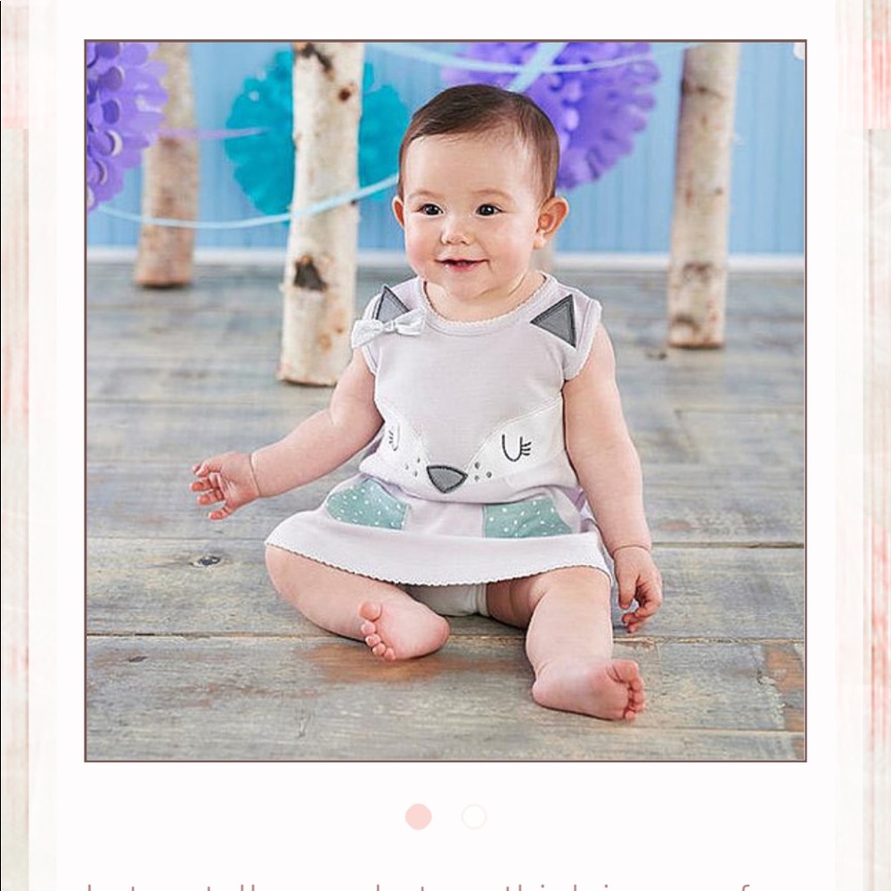 Baby Aspen Infant Fox dress